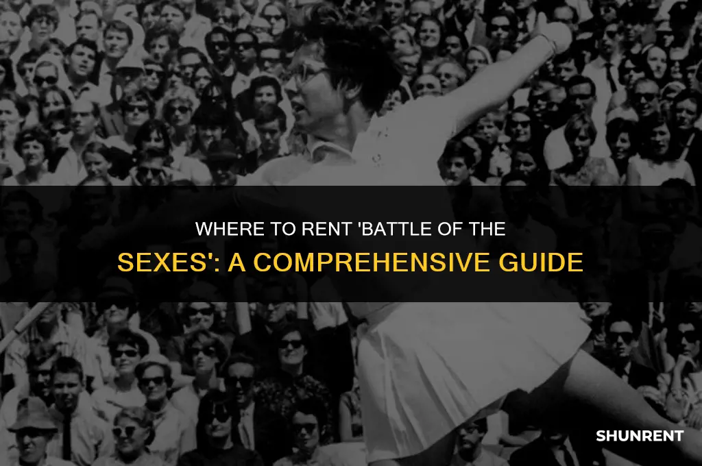 where to rent battle of the sexes