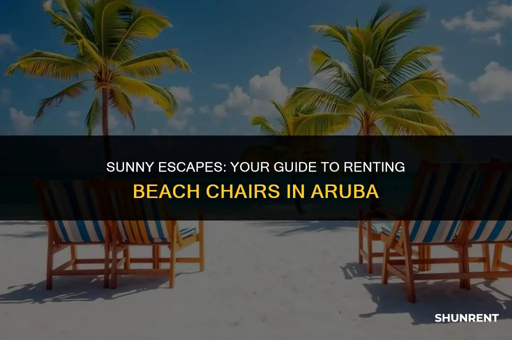 where to rent beach chairs in aruba