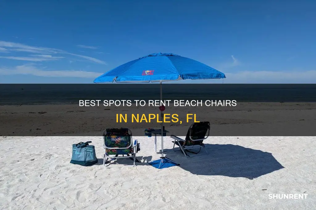 where to rent beach chairs in naples fl