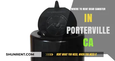 Renting Bear Canisters in Porterville, CA: Top Locations and Tips