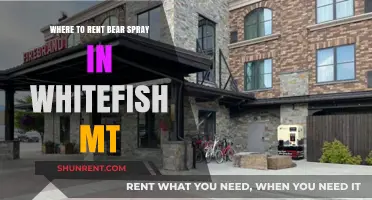 Rent Bear Spray in Whitefish, MT: Top Locations for Safety