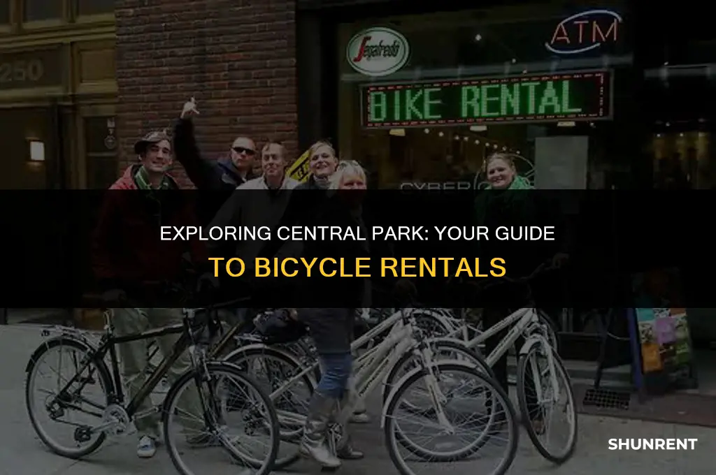 where to rent bicycles in central park