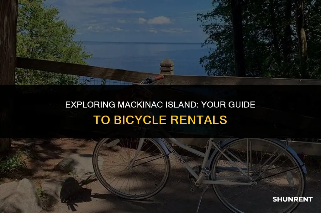 where to rent bicycles on mackinac island
