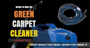 Where to Rent a Big Green Carpet Cleaner: Your Ultimate Guide