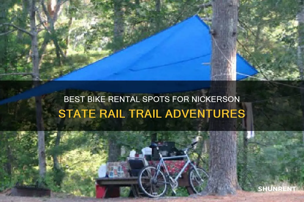 where to rent bike nickerson state rail trail