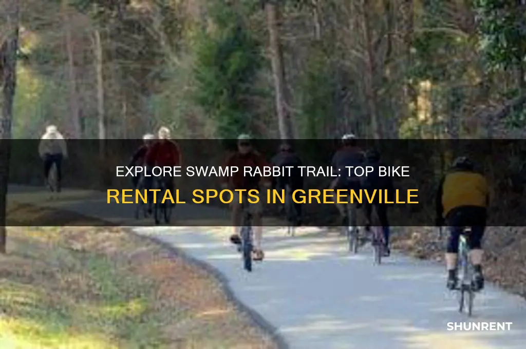 where to rent bikes at swamp rabit trail greenville