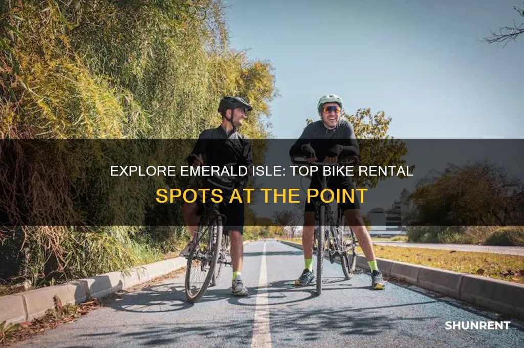 where to rent bikes at the point in emerald isle