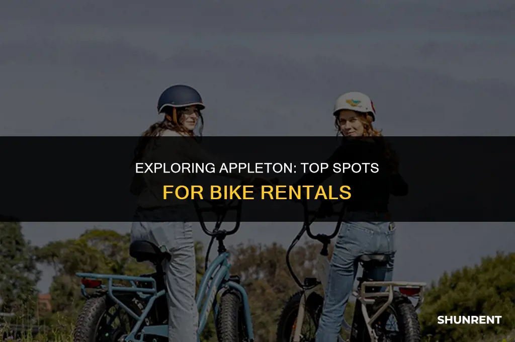 where to rent bikes in appleton wi
