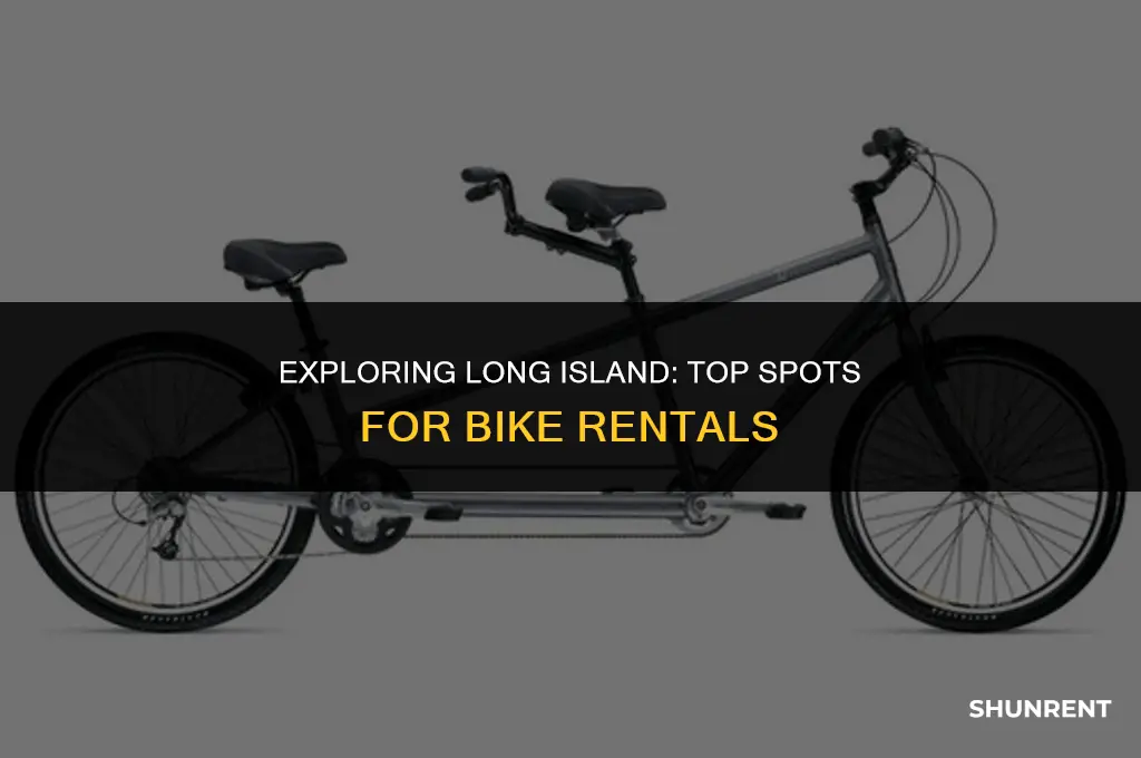 where to rent bikes in long island
