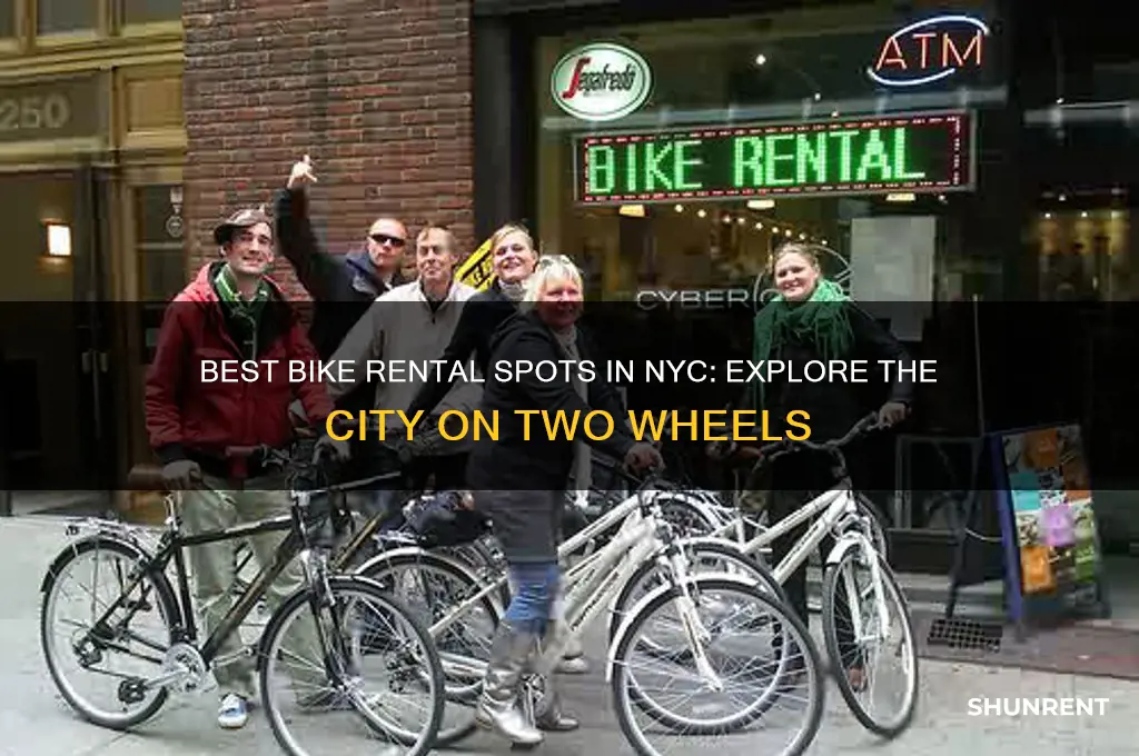 where to rent bikes in new york city