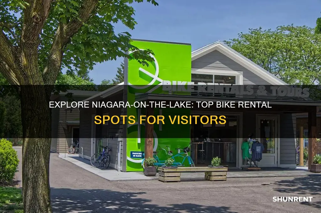 where to rent bikes in niagara on the lake