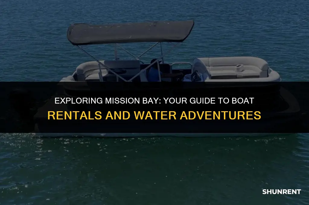 where to rent boat in mission bay