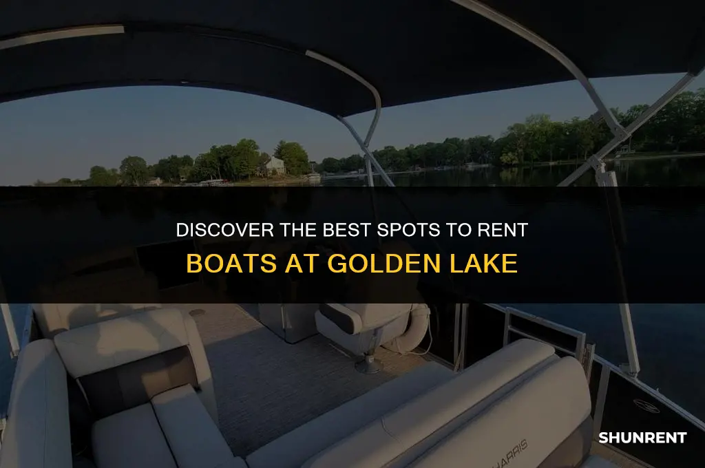 where to rent boats at golden lake