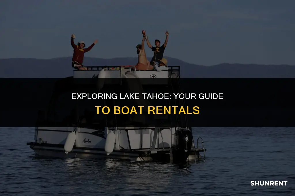 where to rent boats in lake tahoe