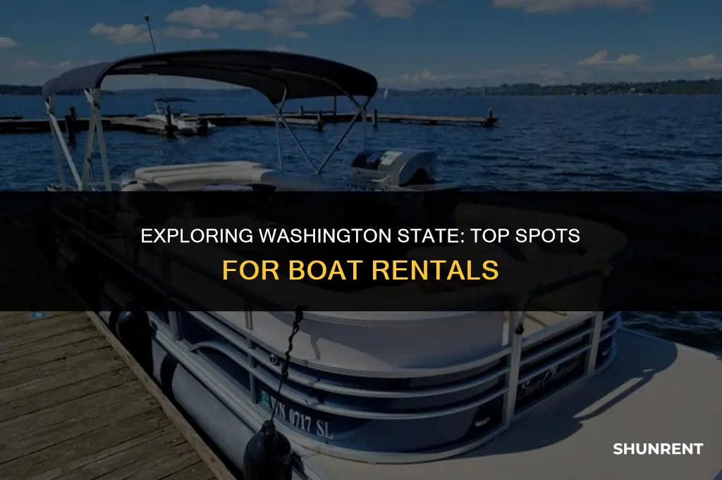 where to rent boats in washington state