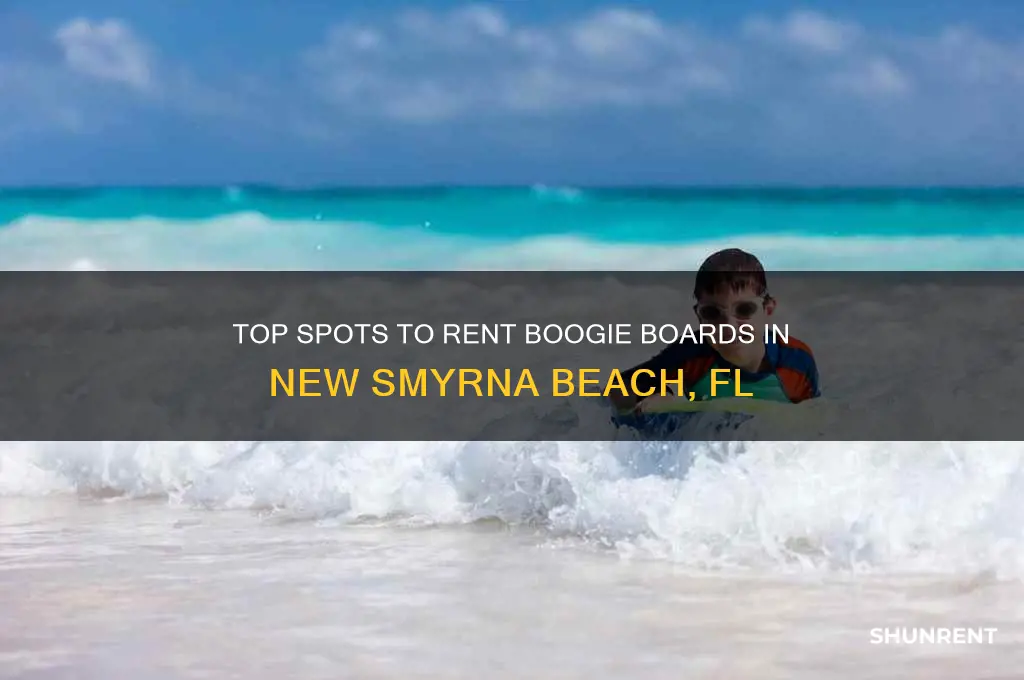 where to rent boogie boards new smyrna beach fl