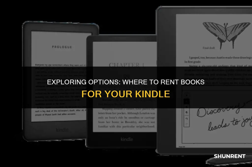 where to rent books for a kindle