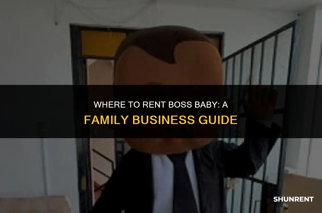 where to rent boss baby family business