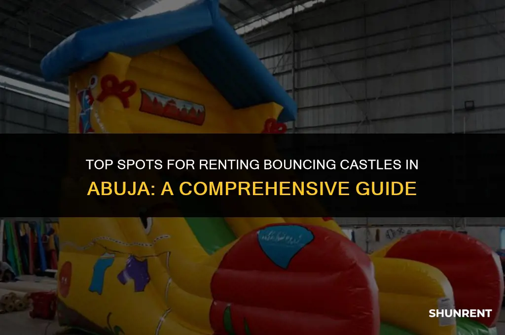 where to rent bouncing castle in abuja