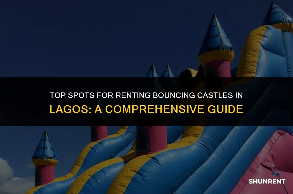 where to rent bouncing castle in lagos
