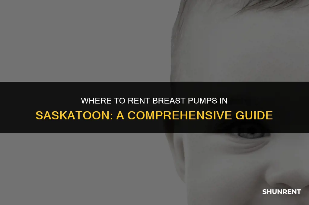 where to rent breast pump in saskatoon