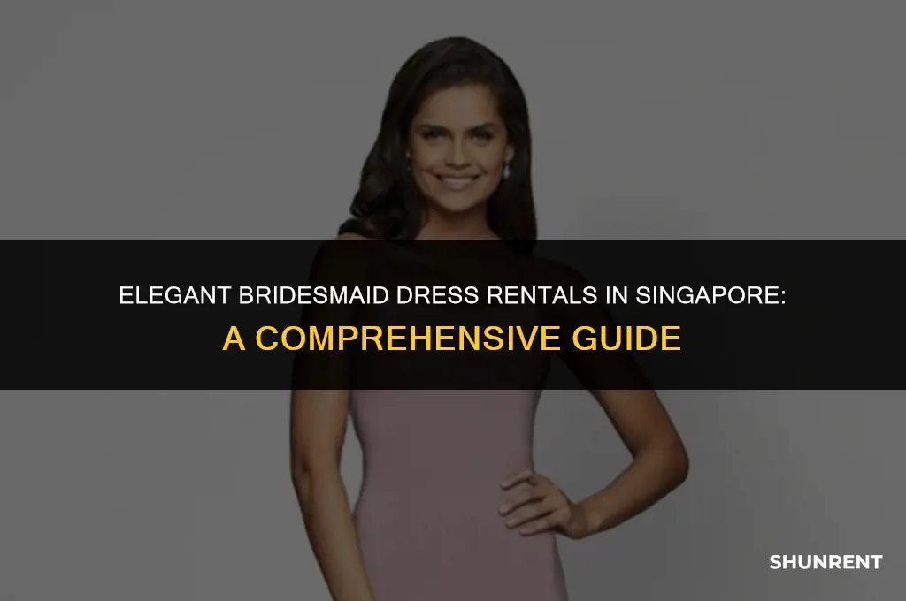 where to rent bridesmaid dresses in singapore