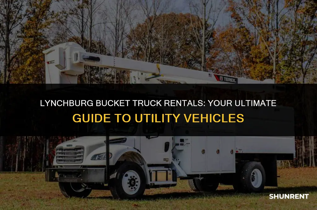 where to rent bucket truck in lynchburg