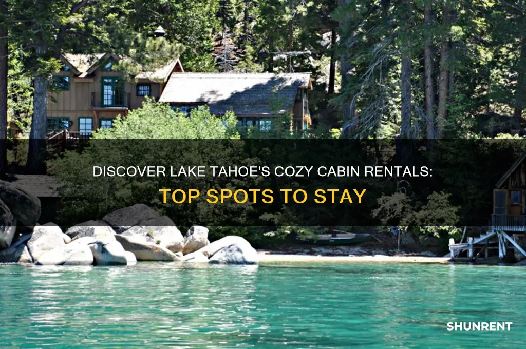 where to rent cabins from in lake tahoe