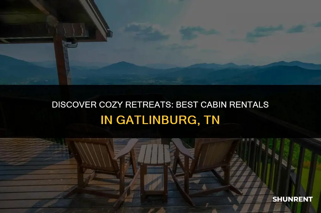 where to rent cabins in gatlinburg tn