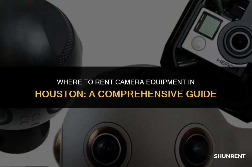 where to rent camera equipment in houston