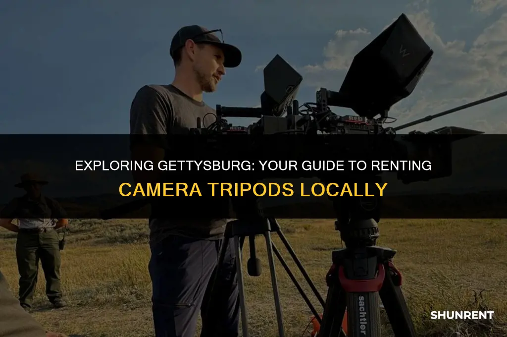 where to rent camera tripod in gettysburg