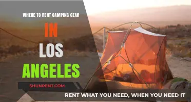 Top Spots to Rent Camping Gear in Los Angeles