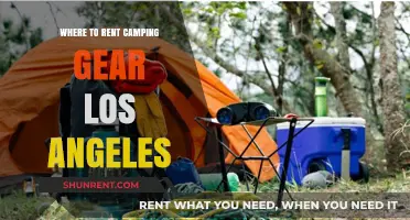 Where to Rent Camping Gear in Los Angeles: A Comprehensive Guide
