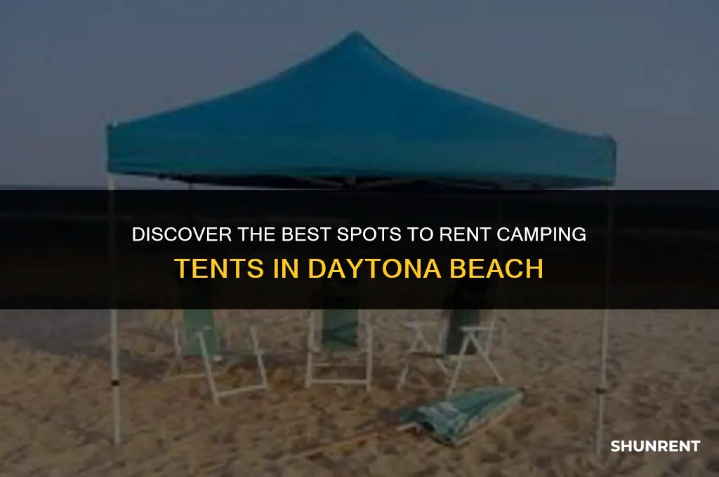 where to rent camping tents daytona beach