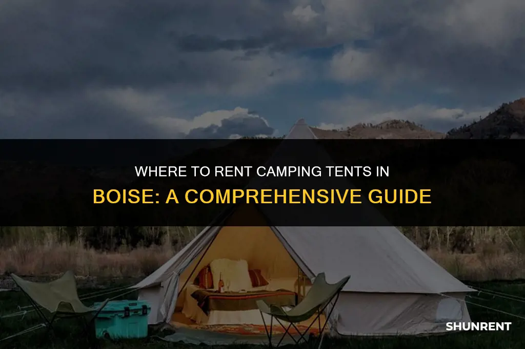 where to rent camping tents in boise