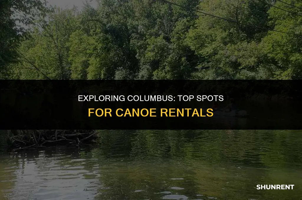 where to rent canoe in columbus ohio