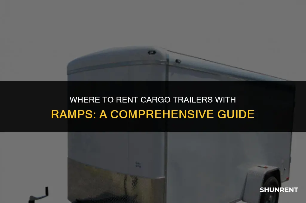 where to rent cargo trailers with ramps