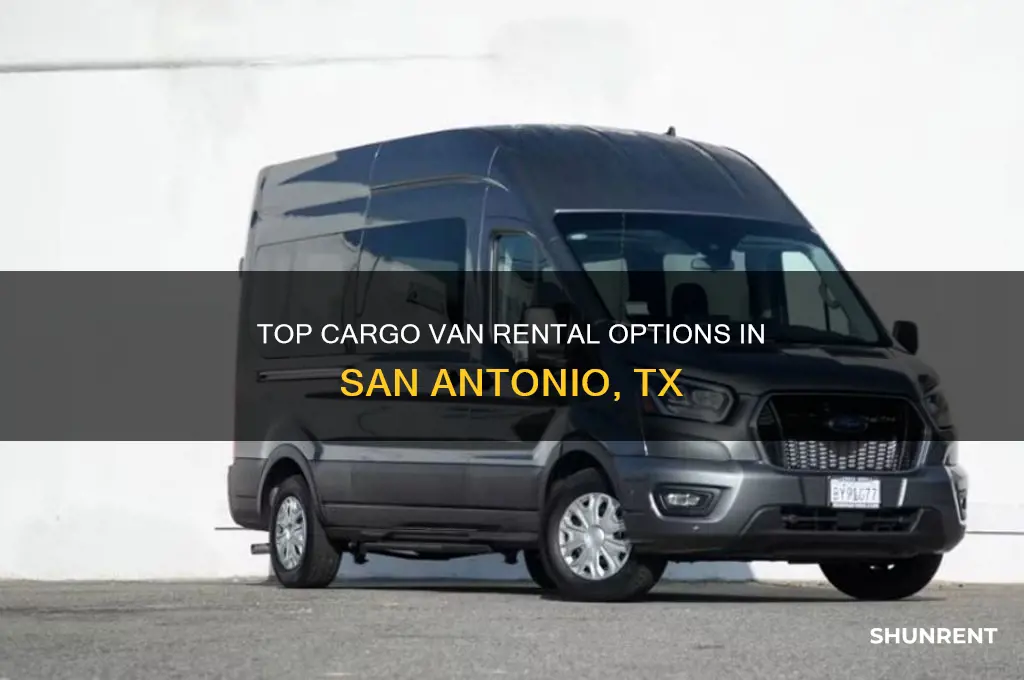 where to rent cargo vans in san antonio tx