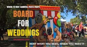 Rent Carnival Photo Props Boards for Your Wedding: Top Locations