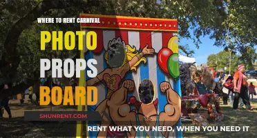 Where to Rent Carnival Photo Props Board: A Fun Guide