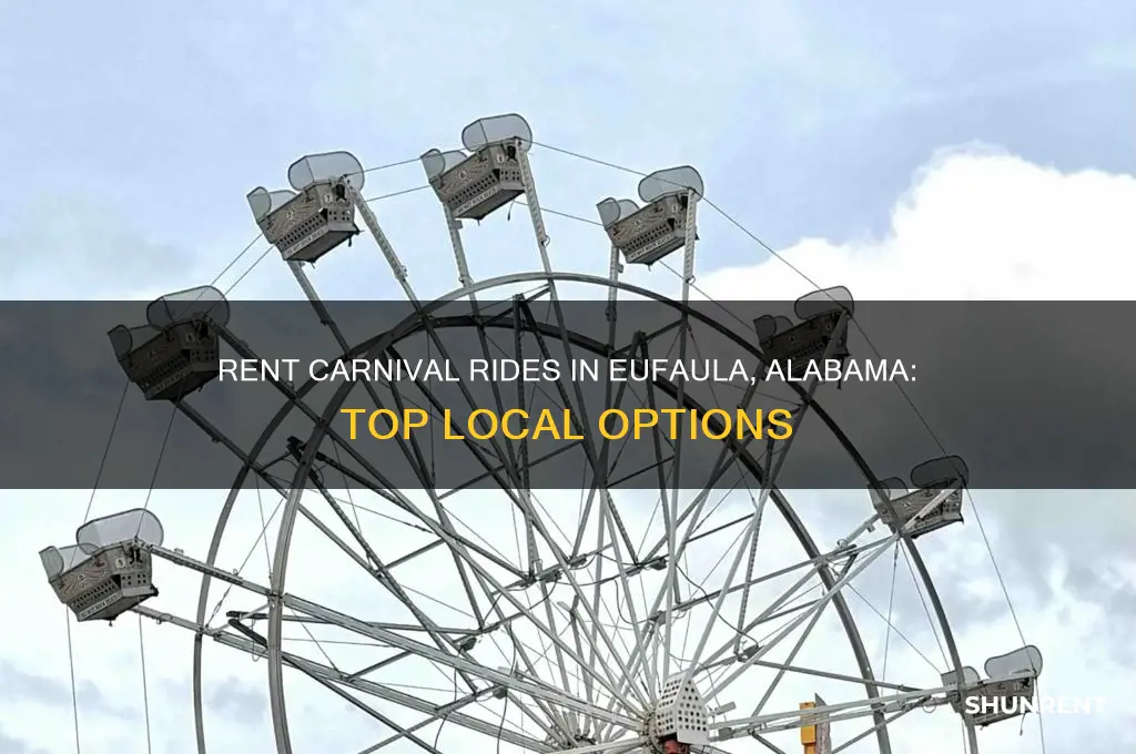 where to rent carnival rides in eufaula alabama