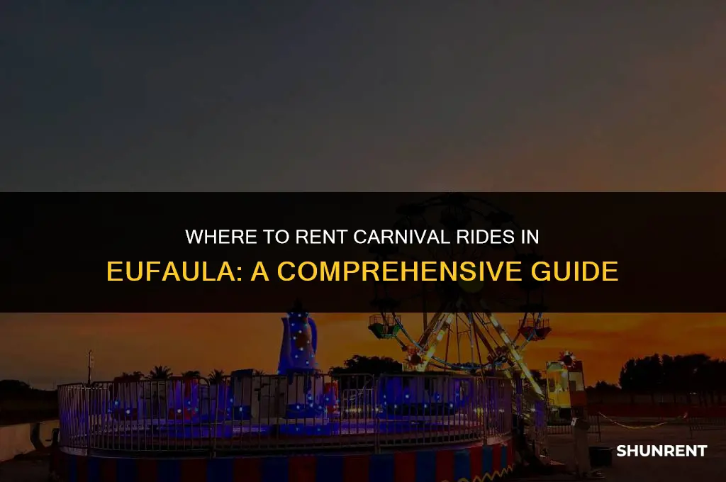 where to rent carnival rides in eufaula
