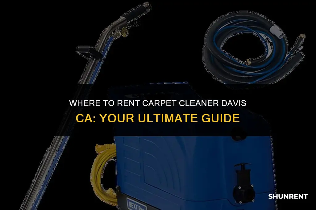 where to rent carpet cleaner davis ca