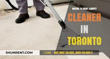 Where to Rent Carpet Cleaners in Toronto: A Comprehensive Guide