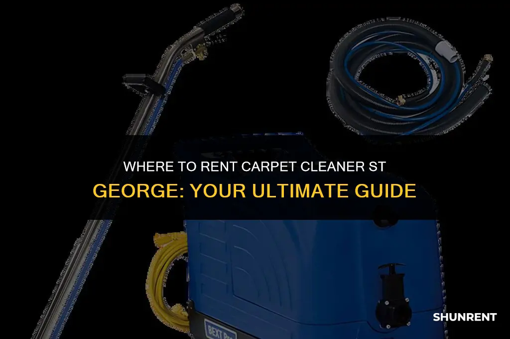 where to rent carpet cleaner st george