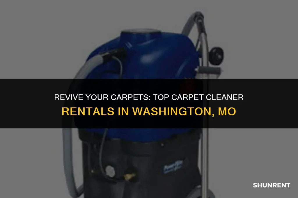 where to rent carpet cleaner washington mo