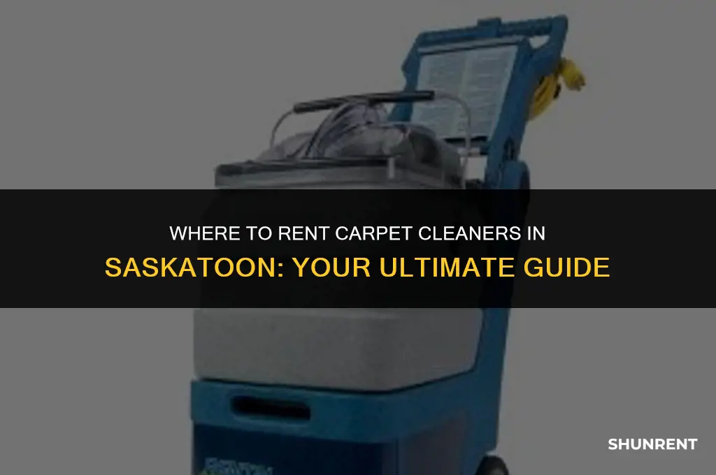 where to rent carpet cleaners in saskatoon