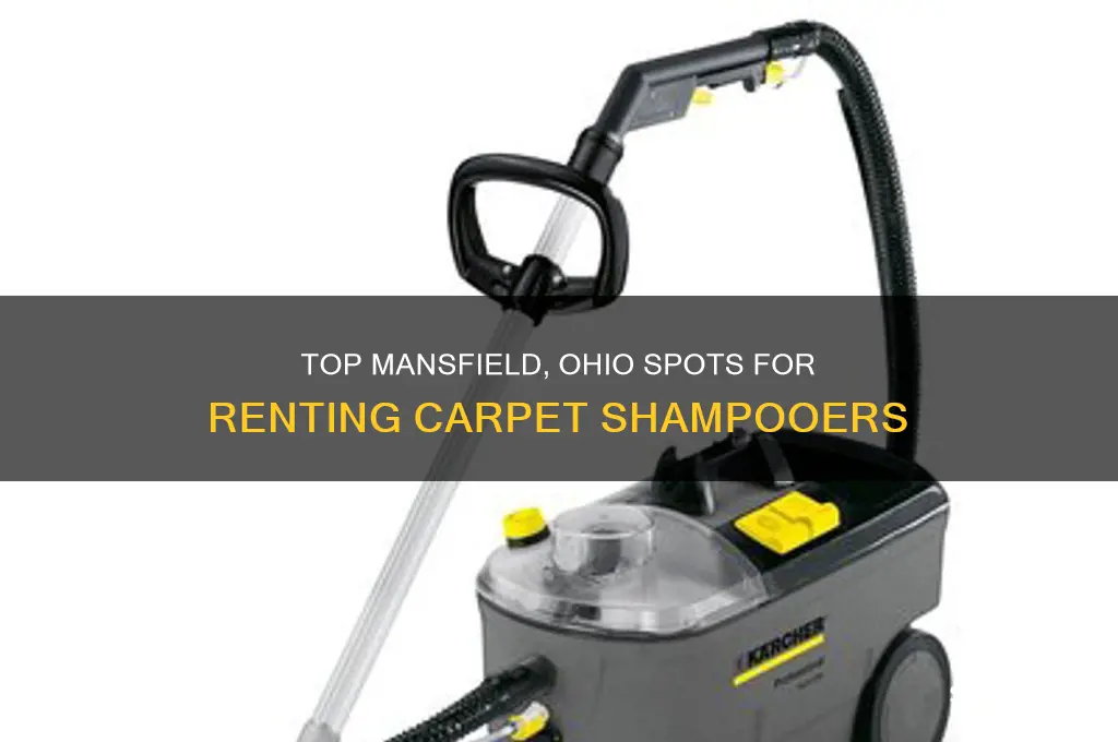 where to rent carpet shampooers in mansfield ohio