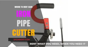 Where to Rent a Cast Iron Pipe Cutter: A Comprehensive Guide