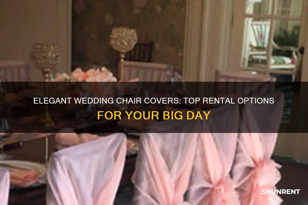 where to rent chair covers for a wedding